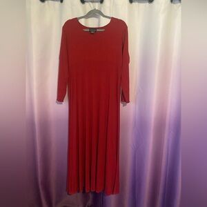 💥FINAL SALE💥 donating soon Limited Vintage Red Sweater Dress size L